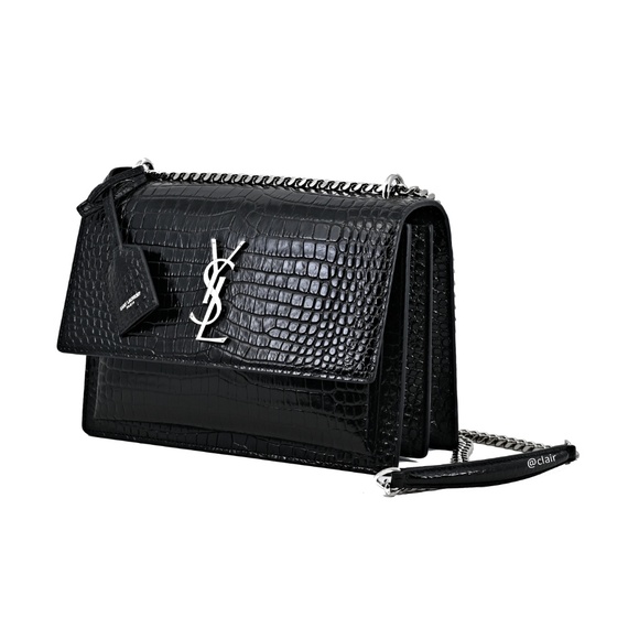 Saint Laurent Medium Monogram Sunset Leather Bag - Picture 2 of 8